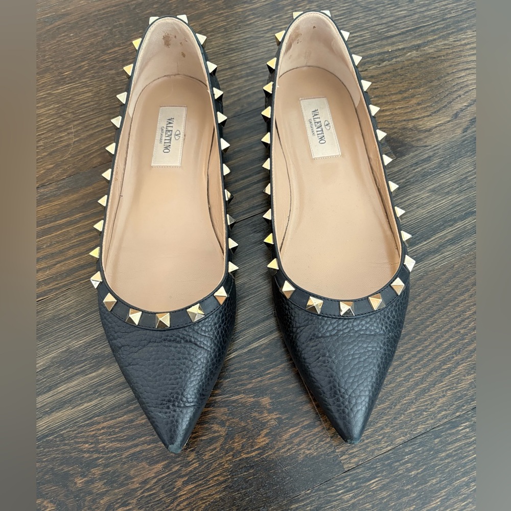 Valentino Garavani Rockstud Ballet Flat